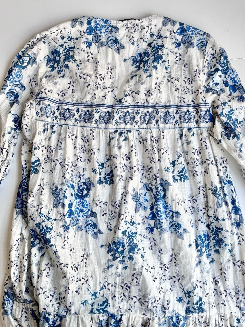 Zara Boho Floral Long Printed Maxi Dress Bloggers Favorite - Picture 11 of 13